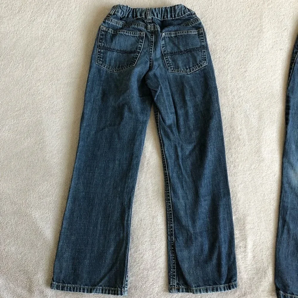Gymboree Straight Leg and Bootleg Jeans(lot of 2 pairs)